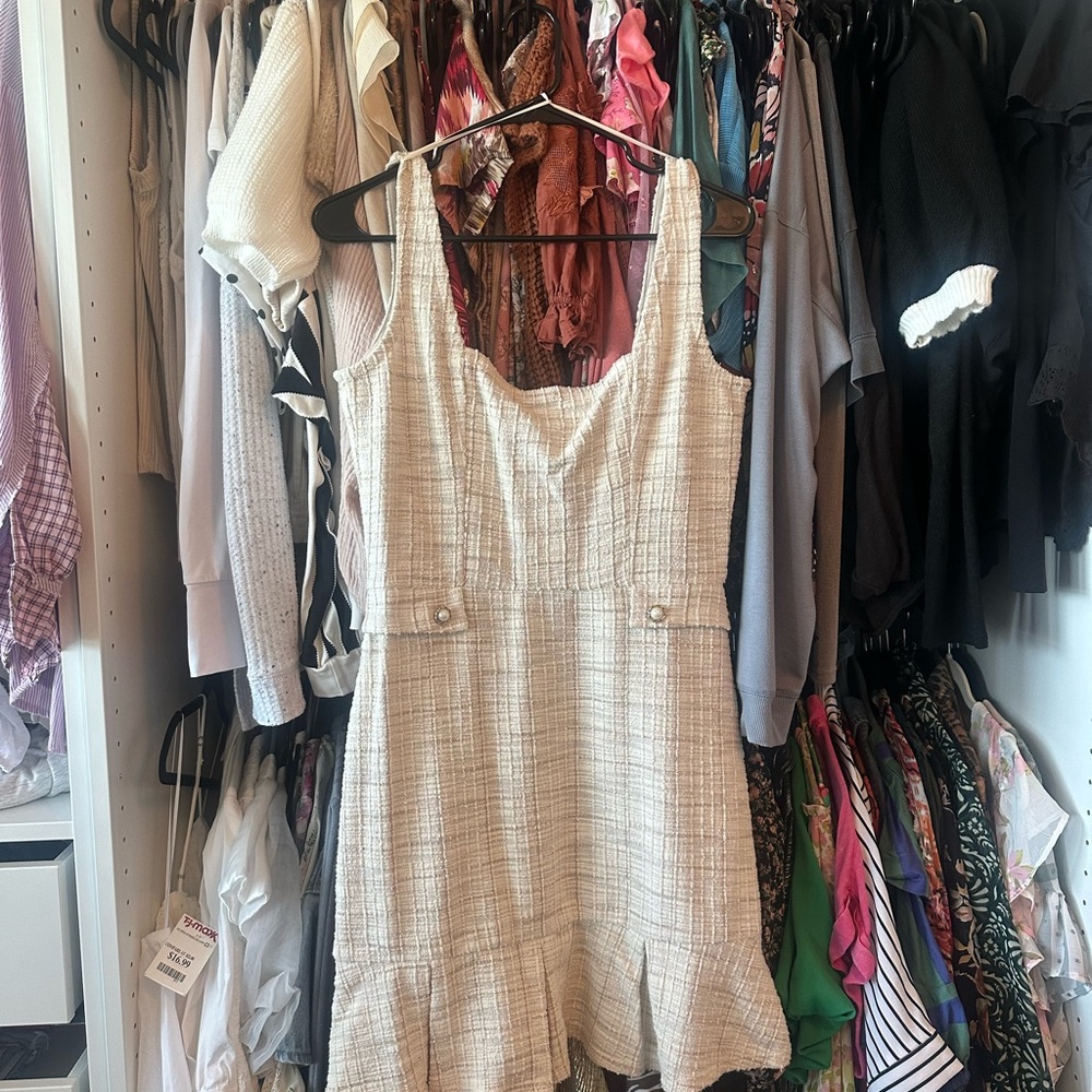 Miss Selfridge Cream Textured Top